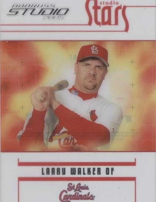 2005 Donruss Studio - Larry Walker #S-37
