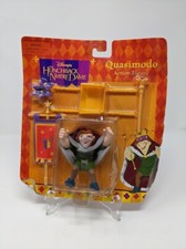 Disney Hunchback of Notre Dame Quasimodo Mattel Toy Figure Set MOC