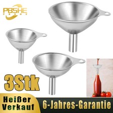 Küche Mini Trichter Edelstahl Flaschentrichter Einfülltrichter Für Zucker Öl