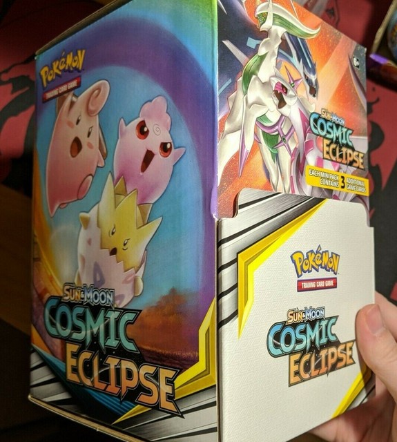 Pokemon Cosmic Eclipse Mini Booster Display Box Empty x1 ...