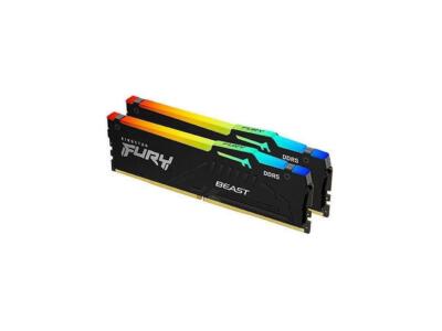 内蔵型SSD Kingston FURY Beast DDR5 6000MHz-16GB Kingston Fury Beast RGB 16GB 6000MT/s DDR5 CL40 DIMM Desktop