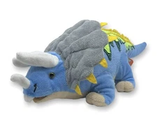 Adventure Planet Blue Triceratops Dinosaur 13 Inch Plush Stuffed Animal AP-TRI12