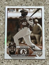 2023 Topps Chrome Dermis Garcia RC Sepia Refractor #183 Oakland Athletics