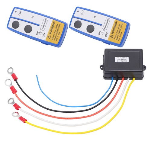 12V 24V Recovery Wireless Winch Remote Control Kit For Truck ATV SUV 75ft - Picture 17 of 24