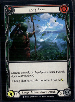 Long Shot DYN165 Red Flesh and Blood TCG FAB TCG