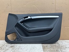 AUDI A5 8F7 2011-17 CONVERTIBLE DRIVERS RIGHT LEATHER DOOR CARD PANEL 8T1867106