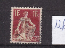 TIMBRE SUISSE 1907-17 N° 126-OBL.TB-VOIR SCAN-M080