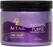 Image of As I Am Curl Color Passion Purple Temporary Color 182g