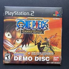 One Piece: Grand Battle Demo Disc (Sony PlayStation 2 PS2, 2005) New & Sealed