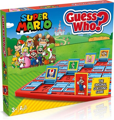 Winning Moves Super Mario Guess Who? Board Game, Play with