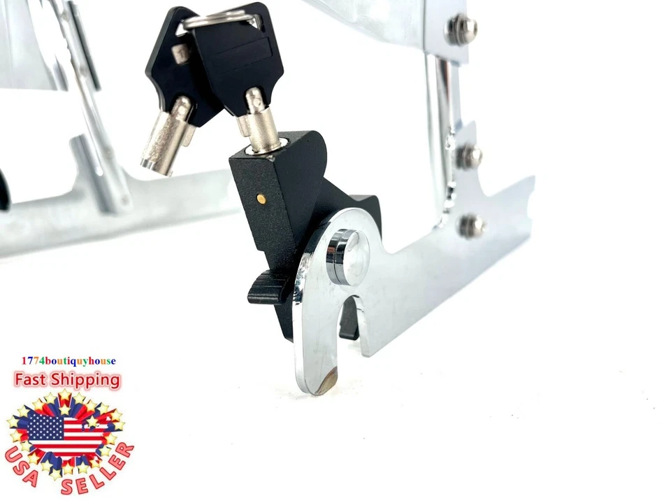 Respaldo vertical desmontable Sissy Bar 00 a 2005 Harley Softail Springer FXSTS Foto 3 de 4