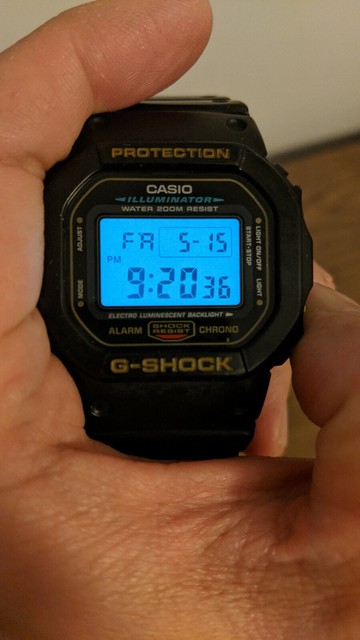 casio 5600 gold