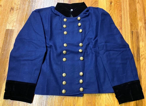 CIVIL WAR US UNION GENERAL STAFF INFANTRY SHELL JACKET-XLARGE 46-48R