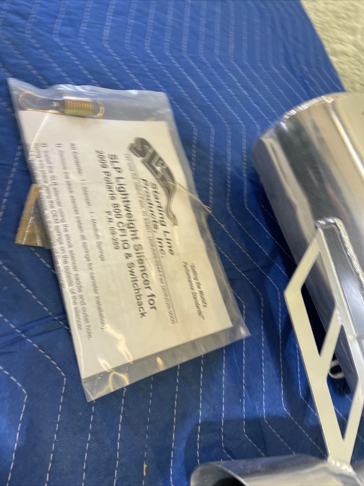 Polaris Dragon Rmk 800 SLP 2009 silenciador ligero lata 090-289-912 SLP 122 Foto 4 de 4