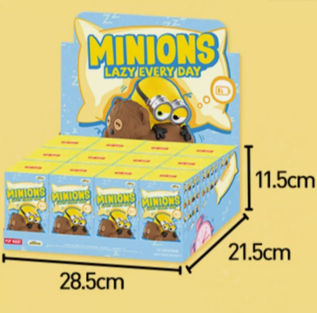 ポップマート ミニオン Lazy Every Day 1ボックス Minions Lazy Every Day シリーズ【アソートボックス】 - POP