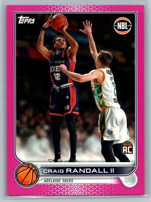 2022-23 Topps NBL #9 Craig Randall II Fuschia #/75