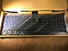 HP Standard Wired Keyboard w/Numerical Pad  672647-003  NEW OPEN BOX Lot of 2