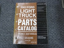 2002 Ford Explorer Suv Parts Catalog Manual Book Xls Xlt Eddie Bauer Limited 2002 Ford Explorer Suv Parts Catalog Manual Book Xls Xlt Eddie Bauer Limited