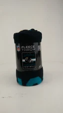 New Lt Wt Soft Fleece Throw Blanket 50" X 60" Singular Jacksonville Jaguars