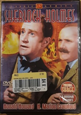 SHERLOCK HOLMES TV CLASSICS - VOL. 3 NEW DVD, Free S&H. 