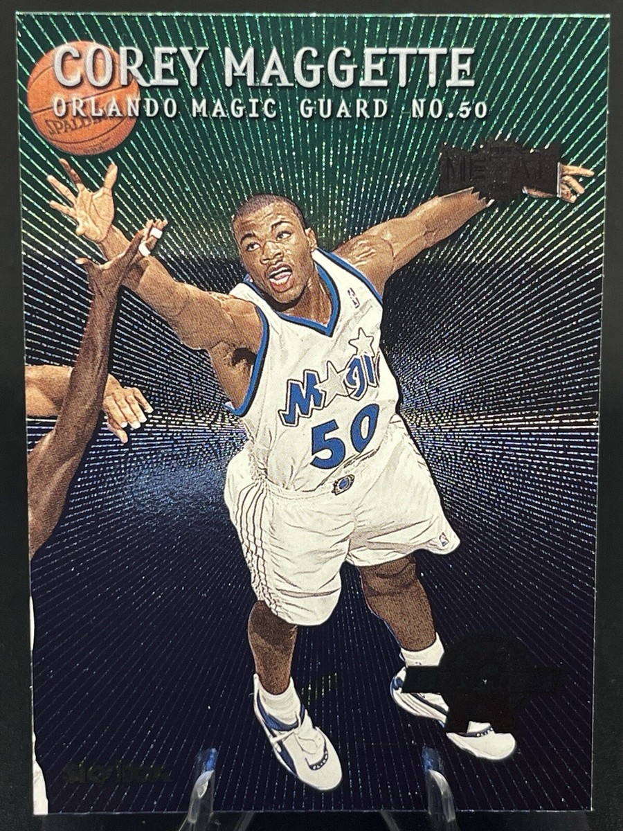 COREY MAGGETTE 1999-00 Fleer Skybox Metal EMERALD #164 Orlando
