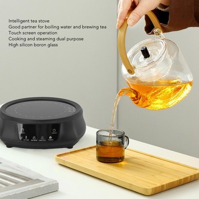 Portable 800W Electric Mini Stove Ceramic Hot Plate For Tea Coffee Water V1