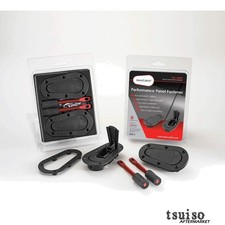 Aerocatch Above Panel Flush Locking Hood Latch Pin Kit - Black Finish