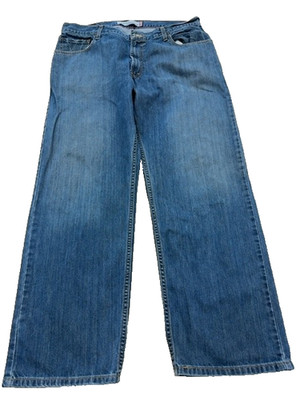 Levi's Herren 550 Relaxed Fit Medium Blue Jeans 36x30 Vintage