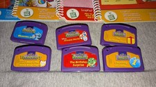 LeapFrog LeapPad 6 Cartridges  4 Reading Storybooks Books. Ages 4-6 And 6-8