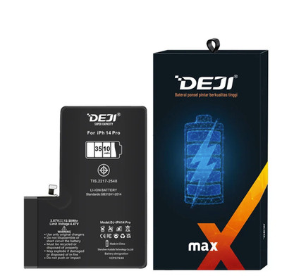 DEJI Akku für iPhone 14 Pro 3510 mAh H.K.