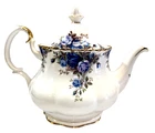 Lovely Royal Albert MOONLIGHT ROSE Bone China  Tea Pot Excellent Condition