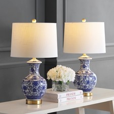 JONATHAN Y Traditional Jennifer LED Table Lamp