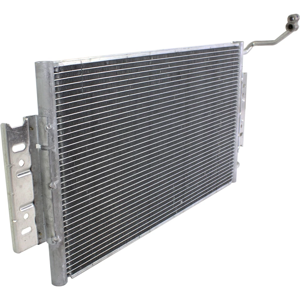 AC Condenser For 2002-2005 Pontiac Grand Am 2002-2003 Chevrolet Malibu Aluminum - Imagem 3 de 4