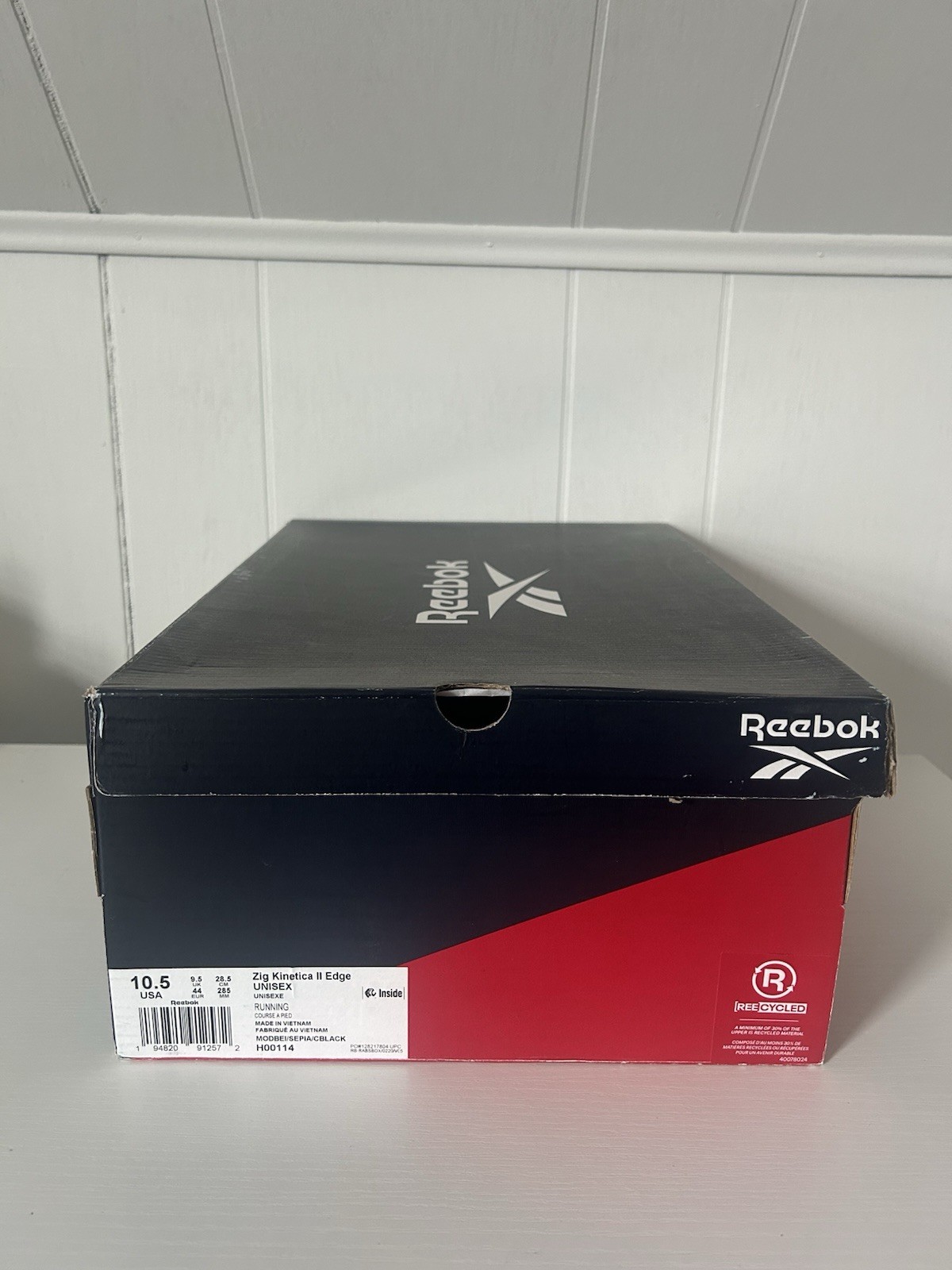Reebok Zig Kinetica 2 Edge Modern Beige 2021 Size 10.5 H00114 image 8