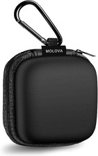 Square Earbud Case Portable EVA Carrying Case Storage Bag Tech Pouch Cell Phone