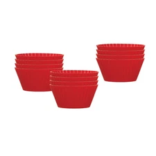 Mrs. Anderson's Baking Silicone Muffin Cups, 2 Sets of 12
