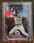 2023 Bowman Draft Nolan McLean Chrome Fuchsia Lunar Refractor 1st #/199 Mets