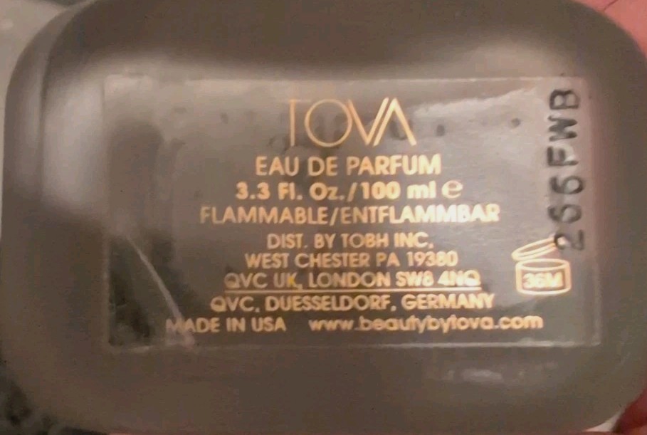 TOVA Beverly Hills ~ QVC Eau De Parfum Natural Spray 3.3 oz /100ml Perfume