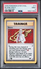 2000 POKEMON GYM CHALLENGE 1ST EDITION #17 BLAINE-HOLO PSA 9 on eBay