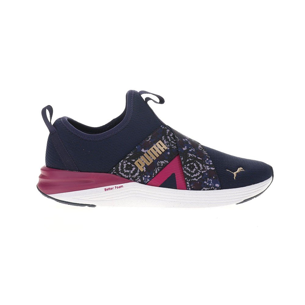 PUMA Better Foam Prowl Winter Bloom Running  Womens Blue Sneakers Athletic Shoes