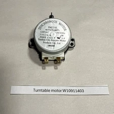 OEM Whirlpool Microwave/Combo Oven Turntable motor 	W10911403