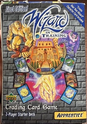 First Edition Wizard In Training Upper Deck Apprentice TCG 2-Player Starter Deck