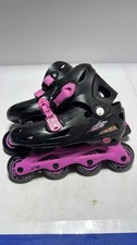 Kryptonics Vicious Youth Adjustable Inline Skates Black Pink