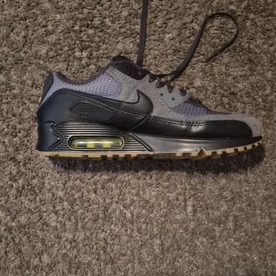 Nike Air Max 90 Men's Gray/Black Low Top Lace Up Sneakers US 9 UK 8 EU 42.5