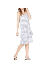 Michael Kors Striped Tiered Nautical Dress Sx XL