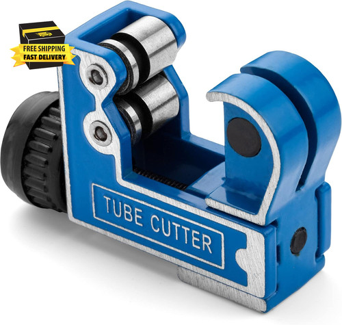 Copper Pipe Tubing Cutter - Mini Tube Cutter for 1/8" 1/4" 1/2" to 1 1/8" Inches