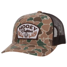 Hooey Men's "Outfitters" Camo Brown Snapback Cap 6026T-CABR