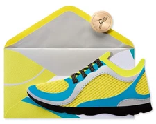 Papyrus Fun Never Runs Out Birthday Card Sneaker Design Foil And Fabric