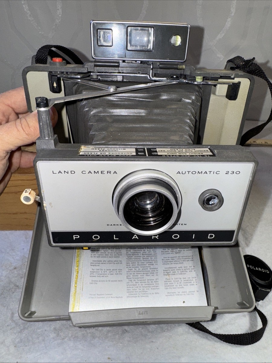ポラロイド２３０ランドカメラ　オートマチック POLAROID 230 AUTOMATIC LAND CAMERA W/timer… Works | eBay
