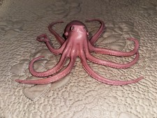 Octopus Sea Animal Figure Toy Plastic Ocean Animal Figurine Realistic Toy Pink